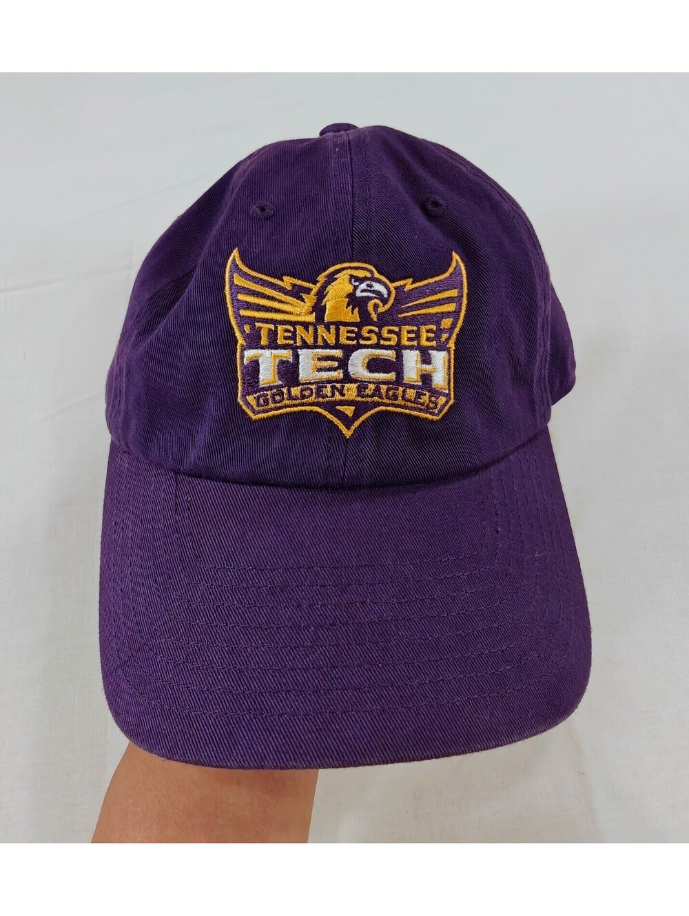 Tennessee Tech Golden Eagles Purple Adjustable Baseball Cap Hat